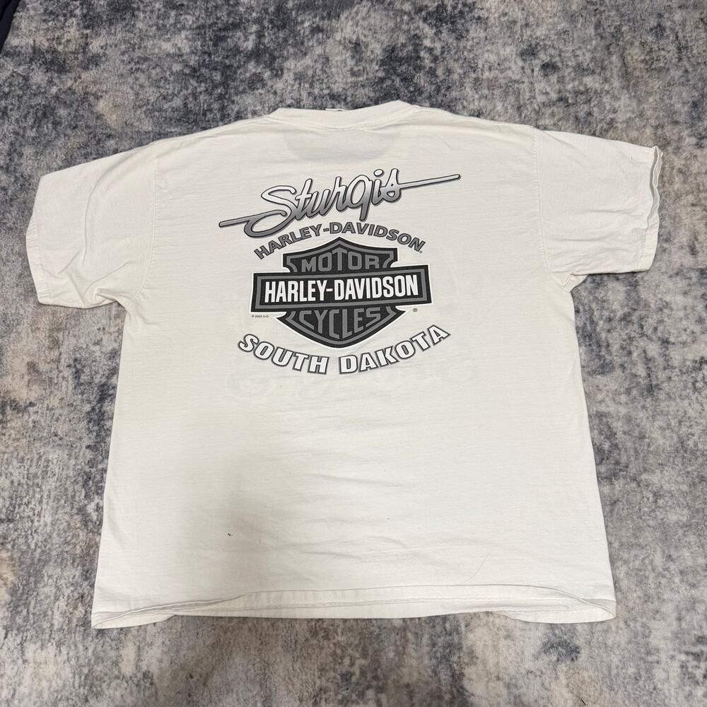 Harley Davidson South Dakota T-Shirt Size L - Picture 2 of 5